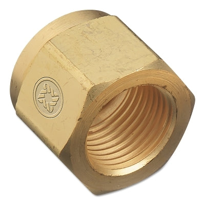 Regulator Inlet Nut, Nitrous Oxide, Brass, CGA-326