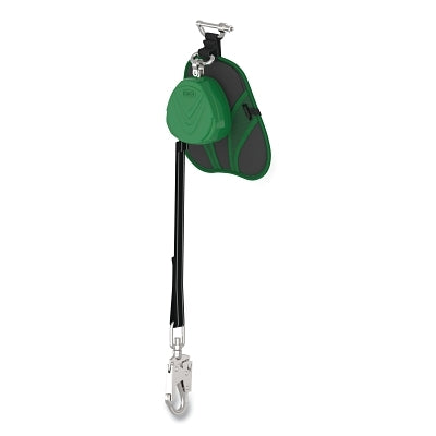 V-TEC EDGE Personal Fall Limiter, Single Leg, 8 ft, 310 lb Load Cap, Harness Locking Pin, 36CS Snaphook Bottom Connector