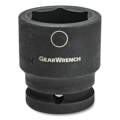 Impact Socket, 3/4 in Drive Size, 2-7/16 in Opening Size, 6-point, Standard Length