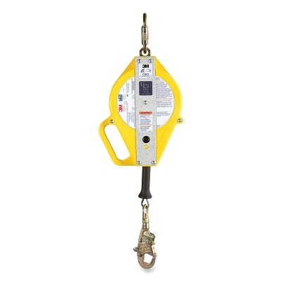 3M 3503888 Ultra-Lok Self Retracting Cable Lifeline, Stainless Steel, 50 ft L, 310 lb, Swivel Snap Hook