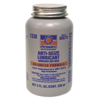 Aluminum Anti-Seize Lubricant, 8 oz, Brush-Top Bottle