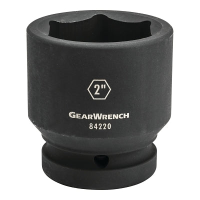 Impact Socket, 1 in Drive Size, 2-3/8 in Opening Size, 6-point, Standard Length