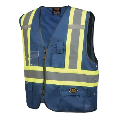134NAU Safety Vest, 4/5XL, Navy