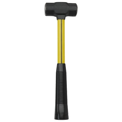 Blacksmith's Double-Face Steel-Head Sledge Hammer, 3 lb, 14 in Classic Handle