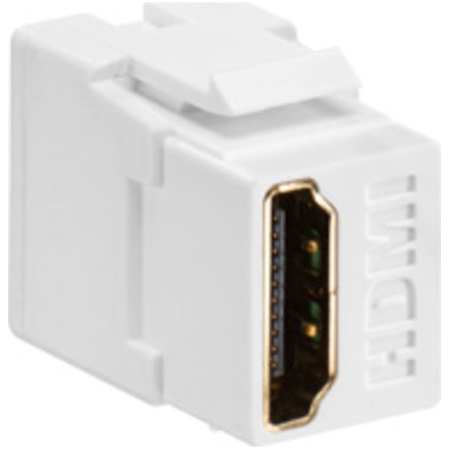 HDMI Feedthrough Quick Port connector -white