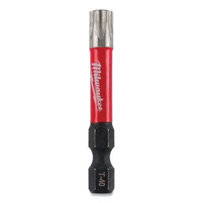SHOCKWAVE Impact Torx Bit, 2 in L, T40 Drive Size