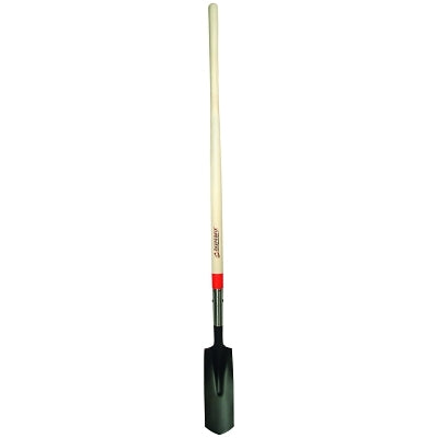 Trenching/Ditching Shovel, 11.5 in L x 4 in W Blade, 48 in North American Hardwood Handle, Trenching