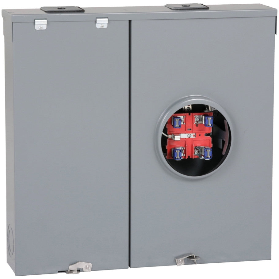 Meter Mains, Homeline, CSED, Ringless Socket, 200A, Outdoor Surface Mount, No Bypass