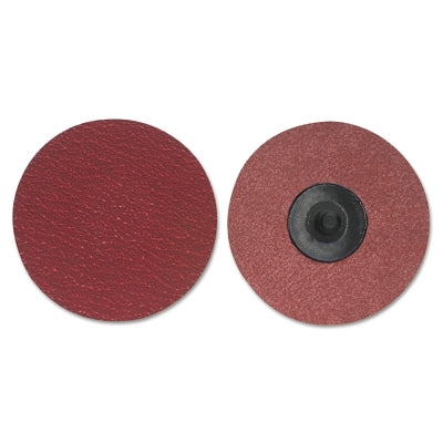 Ultra Ceramic Plus PowerLock Cloth Discs-Type III, 3 in Dia., 50 Grit