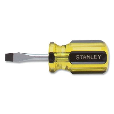 100 Plus Round Blade Standard Tip Screwdriver, 1/4 in tip, 3-1/2 in L