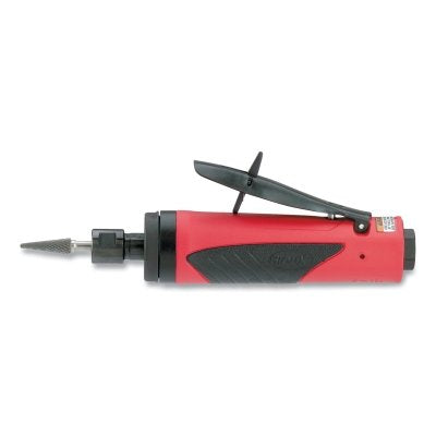 Straight Die Grinder, 1/4 in (NPT), 25,000 RPM, 1 hp, Front Exhaust