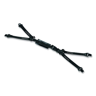 Ceros XP 4-point Safety Helmet Chin Strap, Black