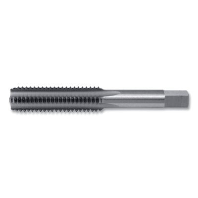 Straight Flute Bottom Chamfer Hand Tap, #10-24 UNC Tool Size, 2.375 in OAL, 4 Flutes