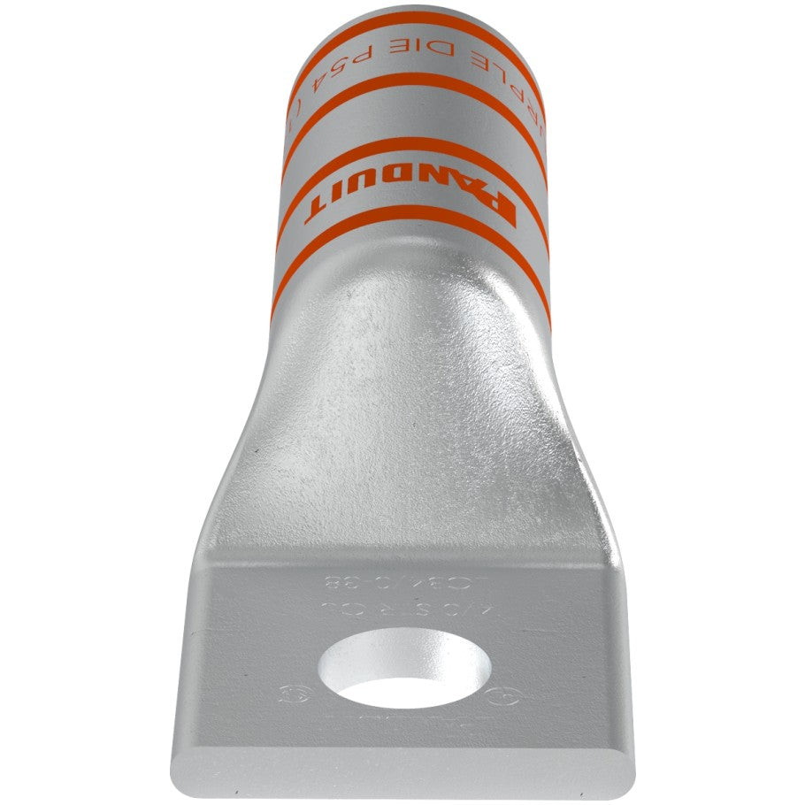 One-Hole Long Barrel Lug, 3/8 in. Stud, Purple