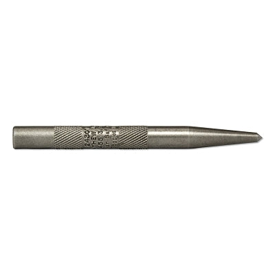 Center Punches, 4 in, 3/8 in tip, Alloy Steel