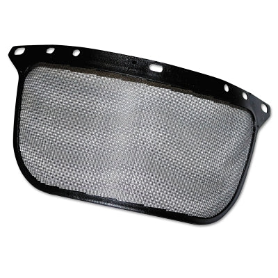 F60 Wire Faceshield, 6513, Uncoated, Steel Mesh, N Shape, Bound, 15.5 in L x 6.5 in H