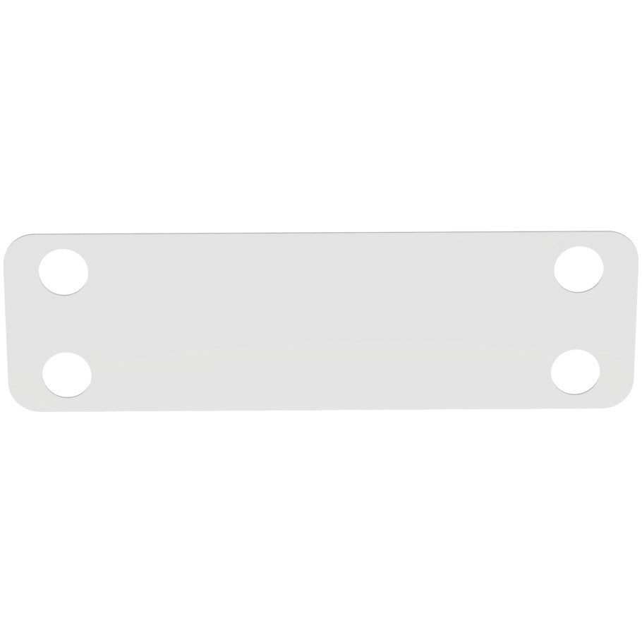 MP200-C Marker Plate, Black, PA 6.6, Cable Tie, 2x0.75", 100PK