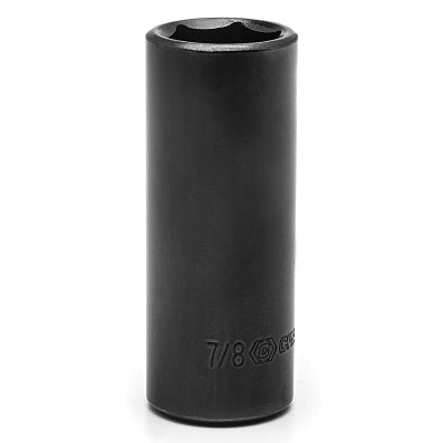 6 Point Deep Impact Metric Sockets, 1/2 in Dr, 17 mm Opening