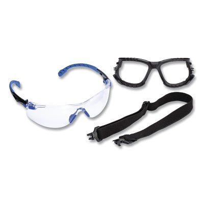 3M S1101SGAF-KT Premium Protective Eyewear Anti-Fog Safety Glasses, Clear Lens Color