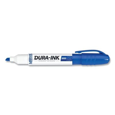 Dura-Ink 55 Marker, Blue, 1/16 in to 3/16 in, Chisel