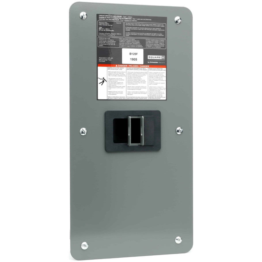 PowerPact B-Frame Circuit Breaker Enclosure, 125A, 19.49 H x 9.88 W x 4.13 D in.