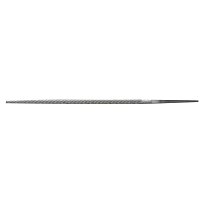 Machinists Boxed Round File, 12 in, Bastard Cut