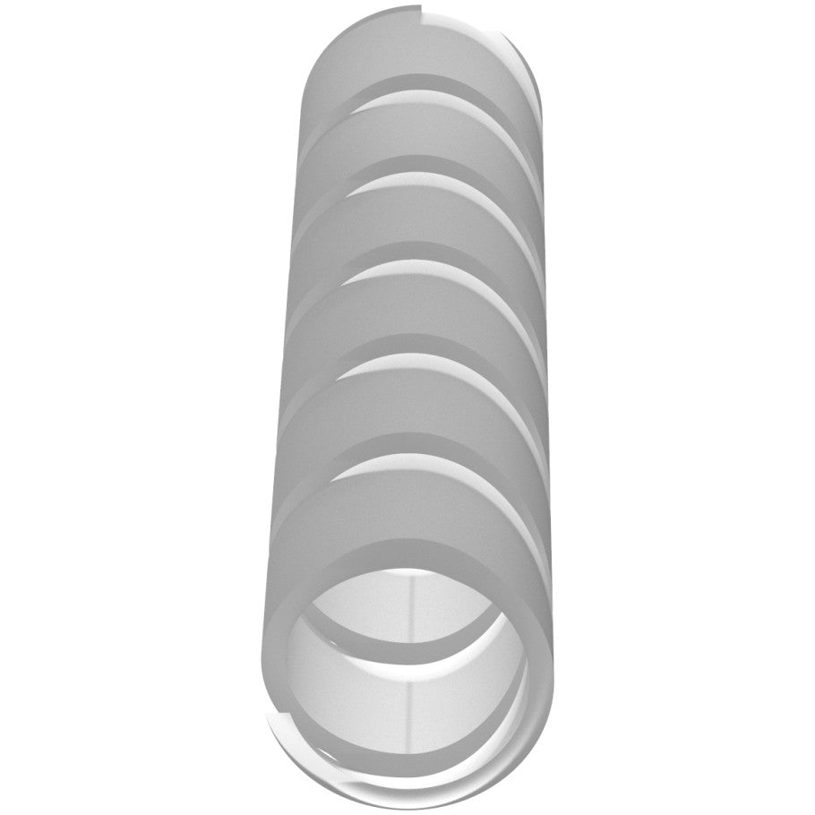T50F-C Spiral Wrap, Natural, PE, 0.375" Min Dia., 100' Roll, PK1
