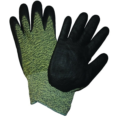 Foam Nitrile, Large, Gray/Black