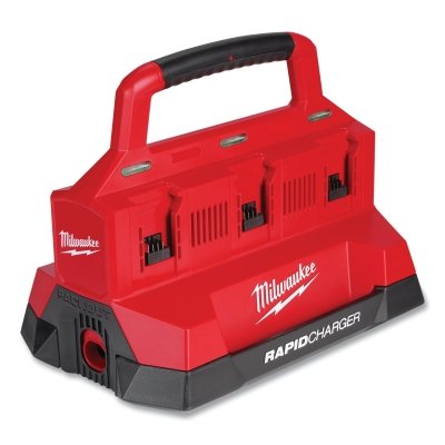 M18 PACKOUT Rapid Charger, Six Bay, USB Port
