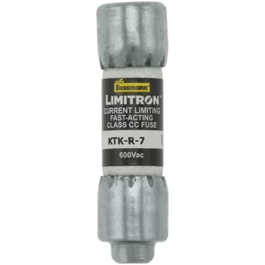 Limitron KTK-R Series Class CC Fast Acting Fuse, Rejection Type, Current-Limiting, 7A, 600V