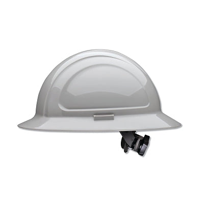 North Zone N20 Full Brim Hard Hat, Ratchet, Gray