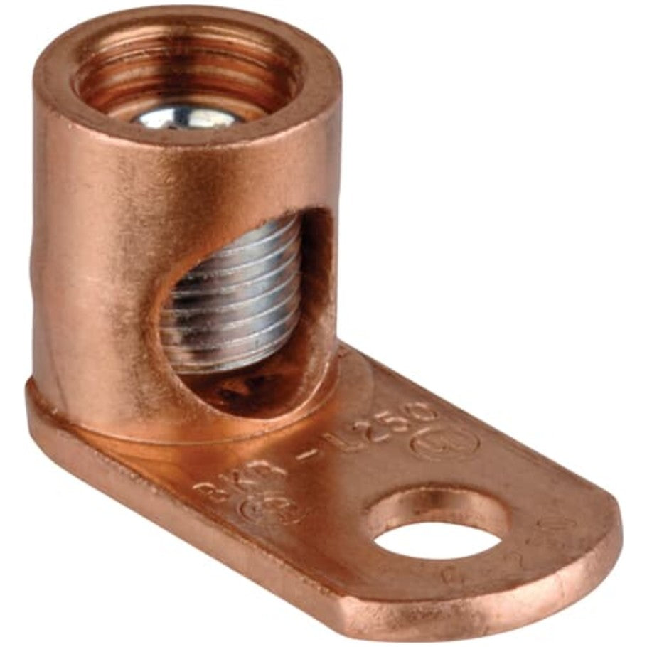 Type L - Copper Single Conductor, One-Hole Mount, Socket, Allen Head Screws, Conductor Range 6 Str-250 kcmil, Length 1-61/64 In