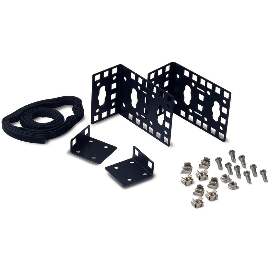 Mounting Hardware, Mounting Bracket, 3.29 x 4.43 x 2.09 in, Black, Installs in Various Locations within the Enclosure