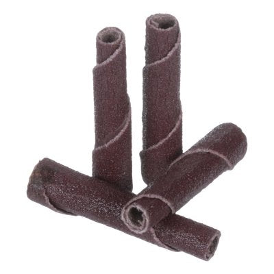 3M 051144-97055 Cartridge Roll, 341D, X-Weight, 1/2 in dia x 1-1/2 in L x 1/8 in Arbor, 36 Grit, AO, Straight
