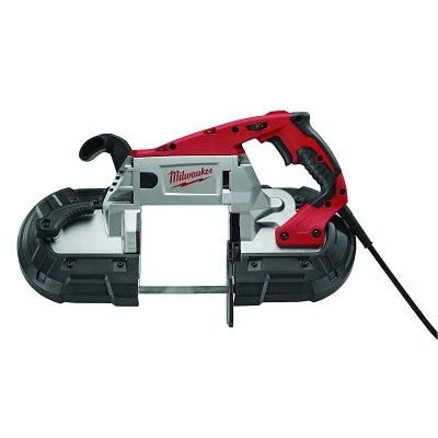 Deep Cut Variable-Speed Band Saw, AC, Top Front/D-Handles, 0 to 380 SFPM, LED Sight Light, Carrying Case