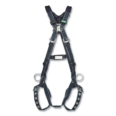 V-FORM Welding Full-Body Harness, Back/Hips D-Rings, Extra Large, Tongue Buckle Leg Straps