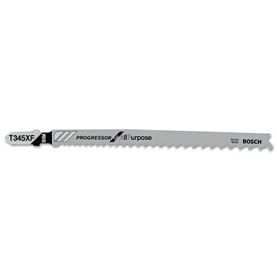 Progressor Series T-Shank Jigsaw Blade for Wood w/Nails, 5 1/4" x .39", 5/10 TPI