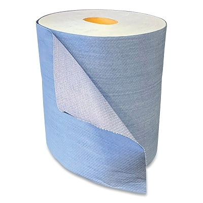 GT Series Spunlace Wipers, 11 in L x 11 in W, 475 Per Roll, Bag, Blue