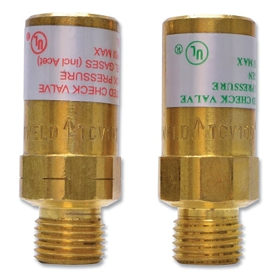 Check Valve, Oxygen and Fuel, 9/16 to 18 in Thread Size