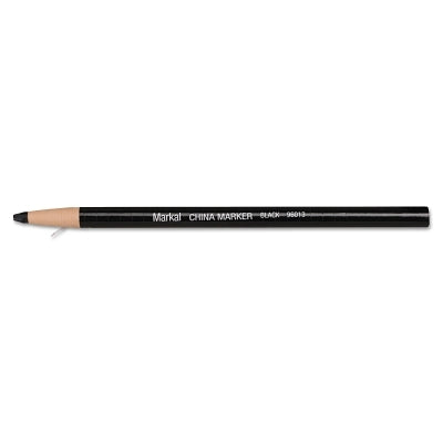 China Marker, Black, Paper-Wrapped Grease Penicel