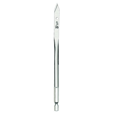 Standard Length Flat Bits, 5/16 in Dia.