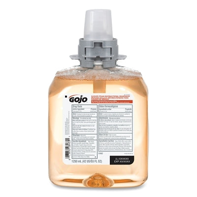 Luxury Foam Antibacterial Handwash, 1250 ml, Refill Bottle, Fresh Fruit Scent