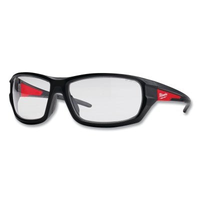 High Performance Safety Glasses, Clear, Fog-Free Anti-Scratch Lenses, Blister Pack