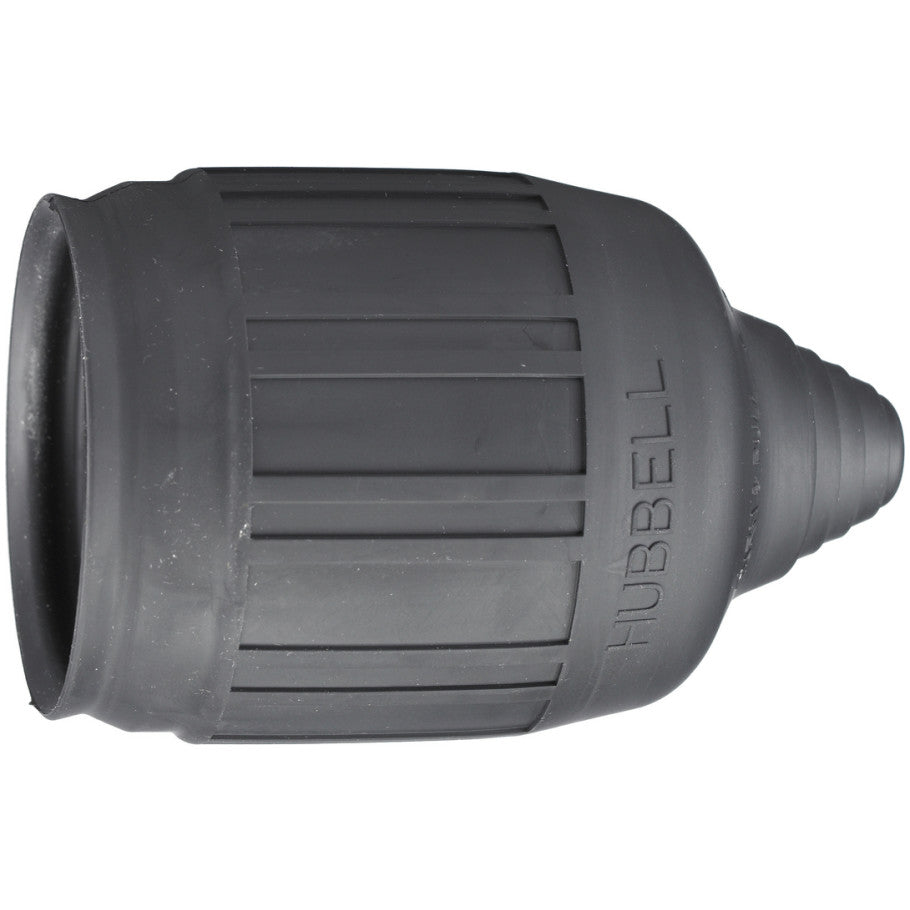 Seal-Tite Triple Seal Weatherproof Boot, For 20/30A 4- and 5-Wire Twist-Lock Plugs and Connectors, Elastomer, Black