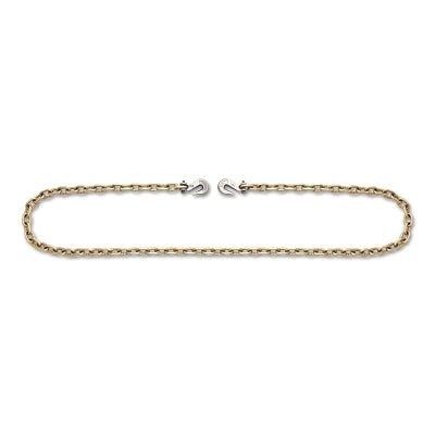 System 7 Binder Chain, Trade Size 3/8 in, 6,600 lb Working Load Limit, Yellow Chromated Zinc Electroplate