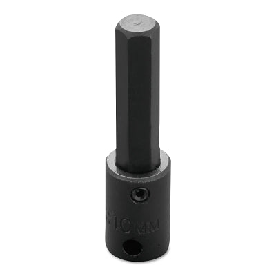 Metric Impact Socket Bits, 3/8 in Drive, 10 mm Tip