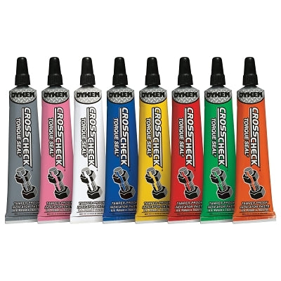 Cross Check Torque Seal Tamper-Proof Indicator Paste, 1 oz, Tube, Orange, 24 EA/CA