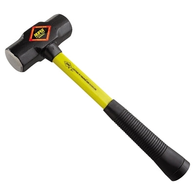 Blacksmith's Double-Face Steel-Head Sledge Hammer, 4 lb, 14 in Classic Handle