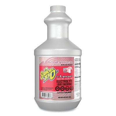 ZERO Liquid Concentrate, 64 oz, Bottle, Yields 5 gal, Fruit Punch
