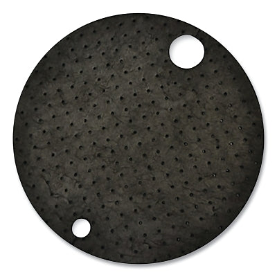 Sorbent Drum Top Cover, 22 in dia, Sorbent Universal, Gray